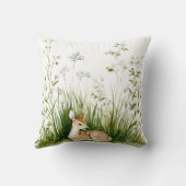 Coussin Cerf de la forêt bébé (Verso)