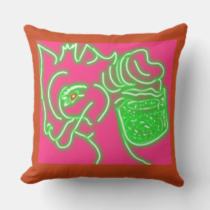 Coussin Cerf et son sac de perles magiques