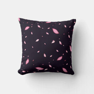 Coussin Cerise Blossom rose marine floral