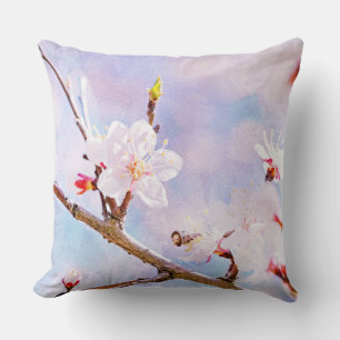 Coussin Cerise Japonaise - Sakura En Fleur