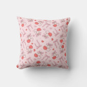 Coussin Cerise mignonne et bow (Recto)