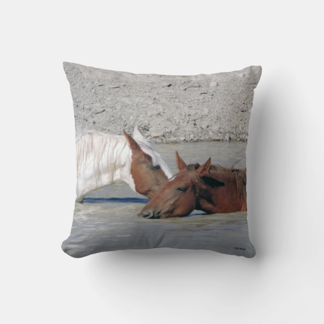 Coussin C'est 5 heures quelque part (Recto)