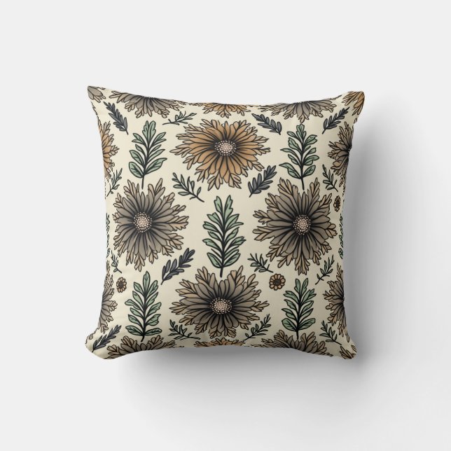 Coussin C'est acceptable d'être seul au monde (Recto)