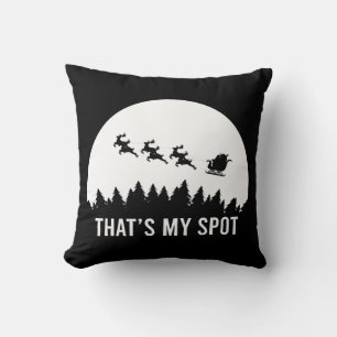 Coussin C'est amusant, c'est My Spot Xmas Session Père Noë