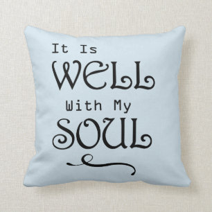 Coussin C'est bien avec mon âme