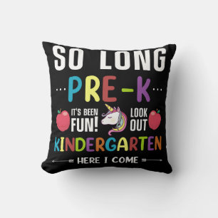Coussin C'est fini la maternelle, j'arrive en pré-maternel