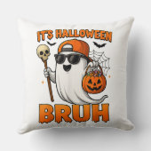 Coussin C'est Halloween mec (Verso)