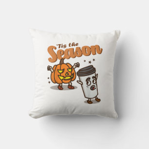 Coussin C'est la saison de détester le latte aux épices de