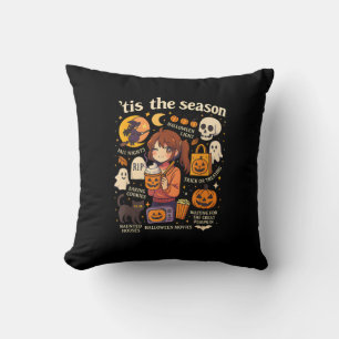 Coussin C'Est La Saison Halloween Anime Icons Design Autom