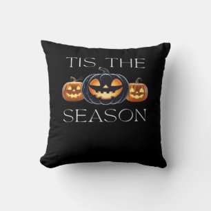Coussin C'Est La Saison Jack-o'-lantern Funny Halloween Sp