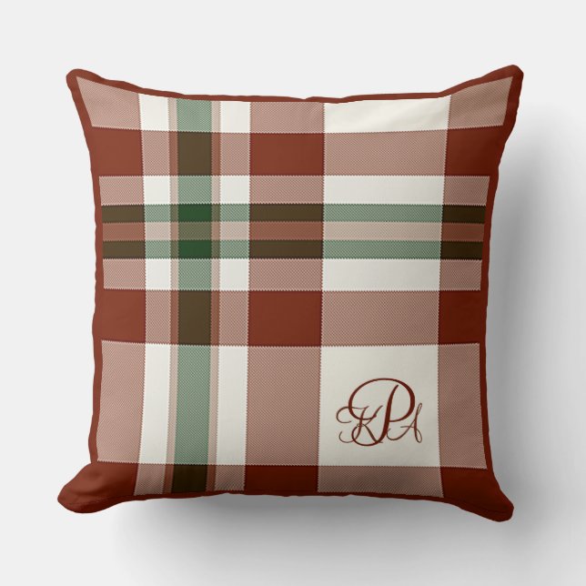 Coussin C'Est La Saison Monogrammé (Recto)