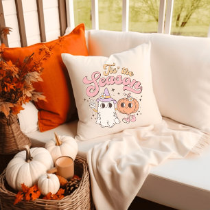 Coussin C'est la saison Retro Halloween Super