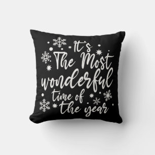 Coussin C'est le moment le plus merveilleux de l'année