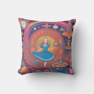 Coussin C'est le Tea Time Alice