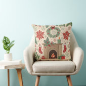 Coussin C'est le temps de Noël (Chaise)