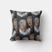 Coussin C'est l'heure de mourir ! Peinture d'Alfred Fox (Recto)
