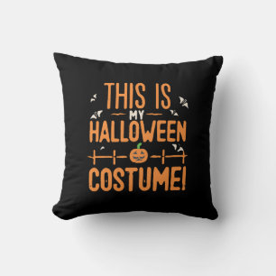 Coussin C'est mon costume d'Halloween