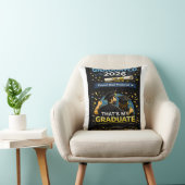 Coussin C'est mon diplômé (Chaise)