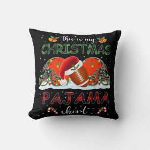 Coussin C'Est Mon Pajama De Noël Cleveland Football Xm