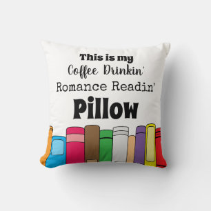 Coussin C'est My Coffee Boire, Romance Lecture