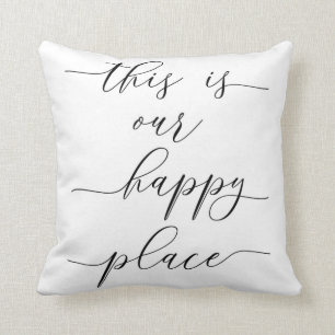 Coussin C'est notre carreau heureux d'endroit