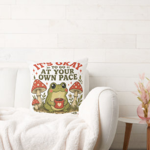Coussin C'est Okay d'Aller à Votre Propre Rythme – Douce G