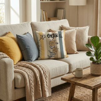 Coussin C'est Okay De Faire Des Erreurs