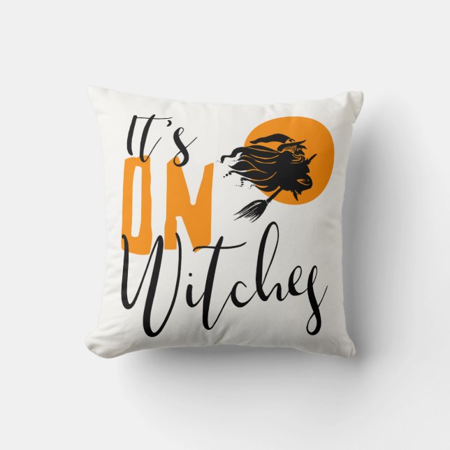 Coussin C'est On Witches ID442 (Recto)