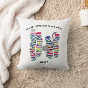 Coussin C'est pas du thésaurisation si c'est des livres, n