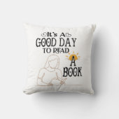 Coussin C'Est Un Bon Jour Pour Lire Chemise, Chemise De Ré (Recto)