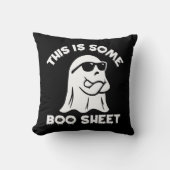 Coussin C'Est Un Peu De Feuille De Boite Ghost Funny Retro (Recto)
