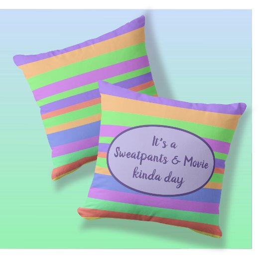 Coussin C'est un Sweatpants de jour, moderne et funky Cush