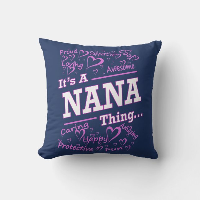 Coussin C'est UNE CHOSE de NANA (Recto)