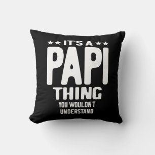 Coussin C'est une chose papi   Cadeau Père
