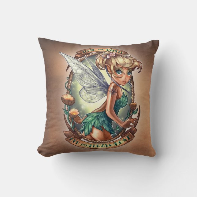 Coussin Ceux que Wander ne sont pas toujours perdu (Recto)