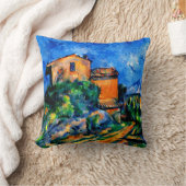 Coussin Cezanne - Maison Maria with a View of Chateau Noir (Couverture)