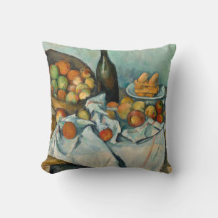 Coussin Cezanne Panier Pommes Impressionnisme Art