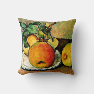 Coussin Cezanne - Vie morte avec pommes et poires
