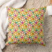 Coussin Chainmail floral en Crème (Couverture)
