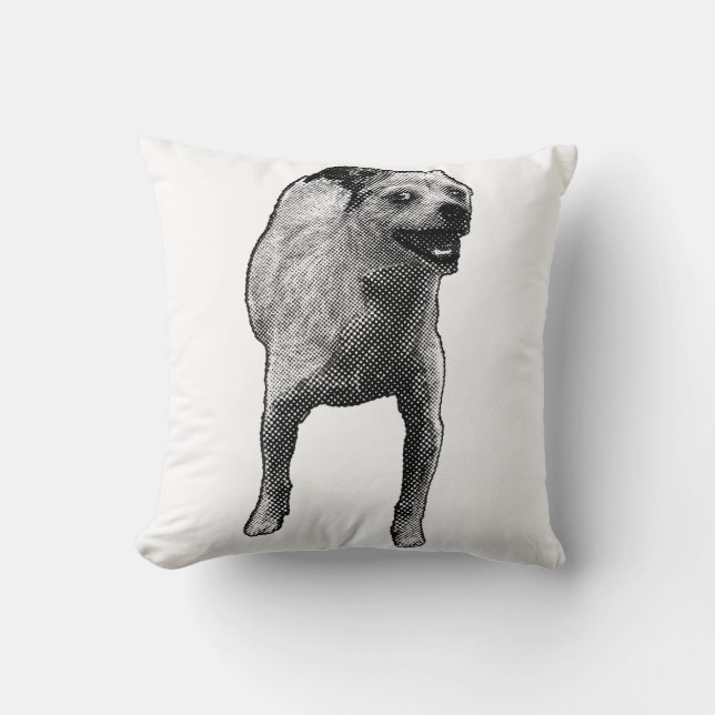 Coussin Chaise confortable, Coupe gaie (Recto)