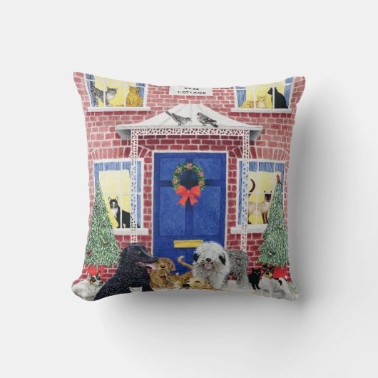 Coussin Chaleur de Noël (Recto)