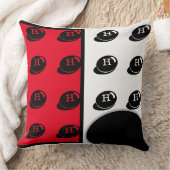 Coussin Chambre bébéCUTE _ROUGE, BLANC, NOIR, GRAY RMDESIG (Couverture)