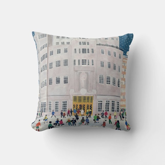 Coussin Chambre de la radiodiffusion de la BBC (Recto)