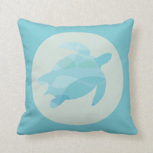 Coussin Chambre de plage de tortue de mer