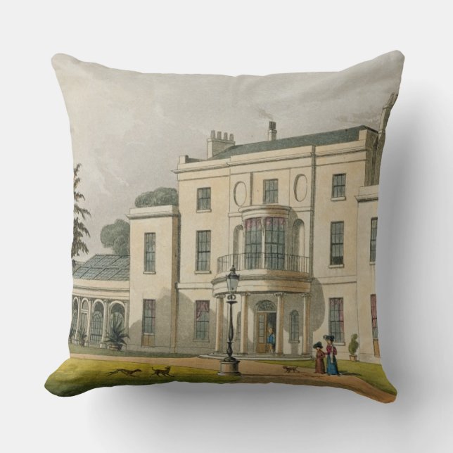 Coussin Chambre de Wimbledon, dépôt d'Ackermann du 'd'A (Recto)