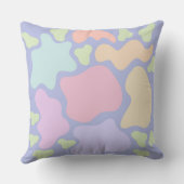 Coussin Chambre d'enfants Formes abstraites pastel Décorat (Verso)