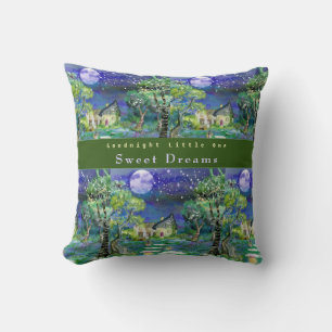 Coussin Chambre Enfants Bonne nuit Little One