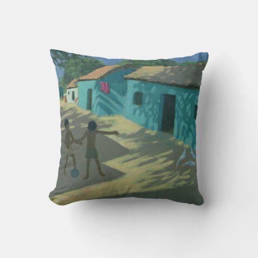 Coussin Chambre verte Inde (Recto)