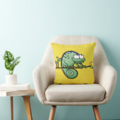 Coussin Chameleon Cute Funny (Chaise)