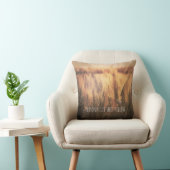 Coussin Champ de blé rustique campagne chic ferme (Chaise)